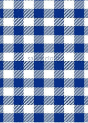 Harper Jumpsuit - Gingham Blue/White