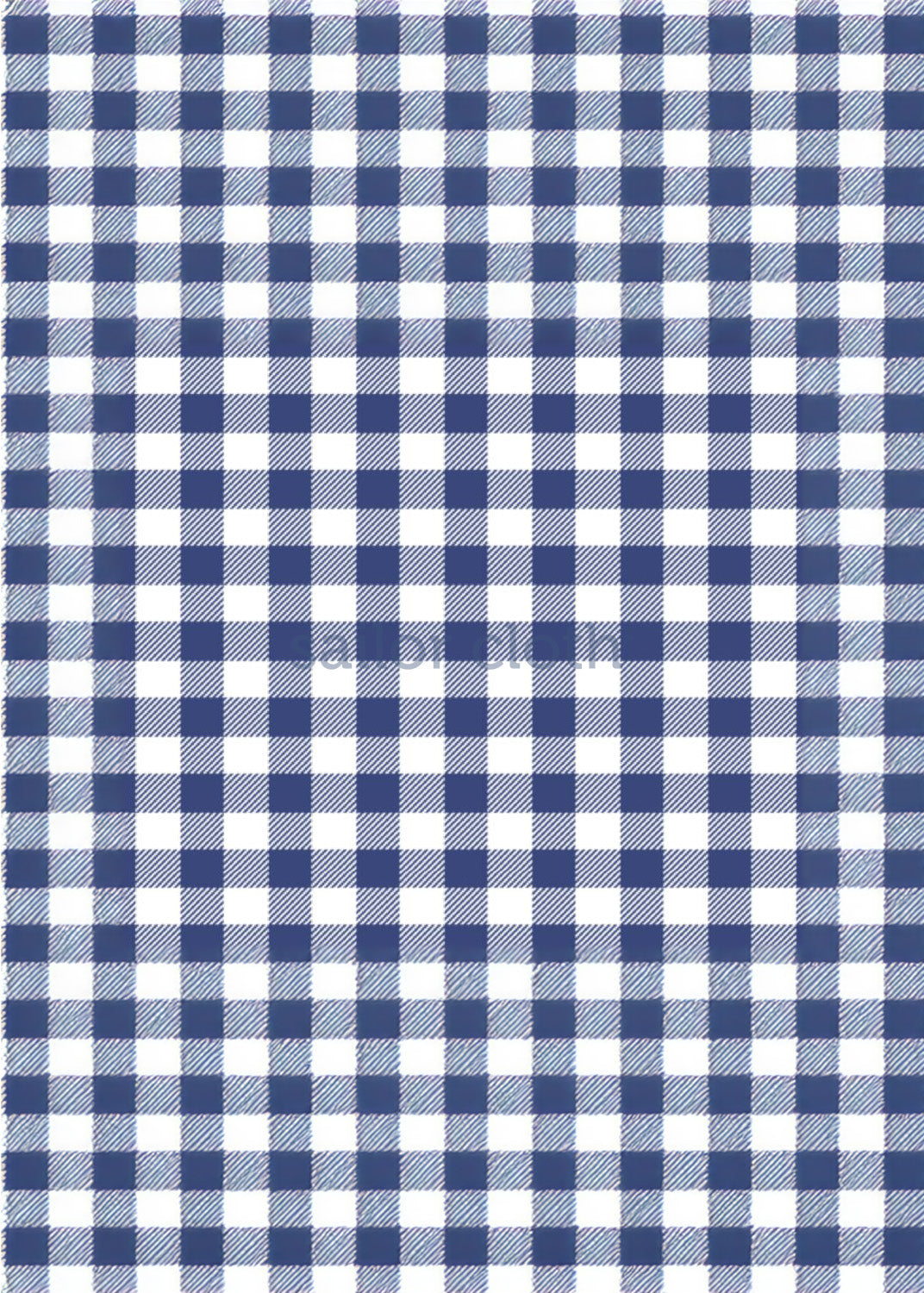 Country Club Skort - Gingham Navy/White with Ric Rac