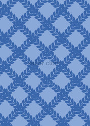 Sport Dress - Blue Leaf Trellis