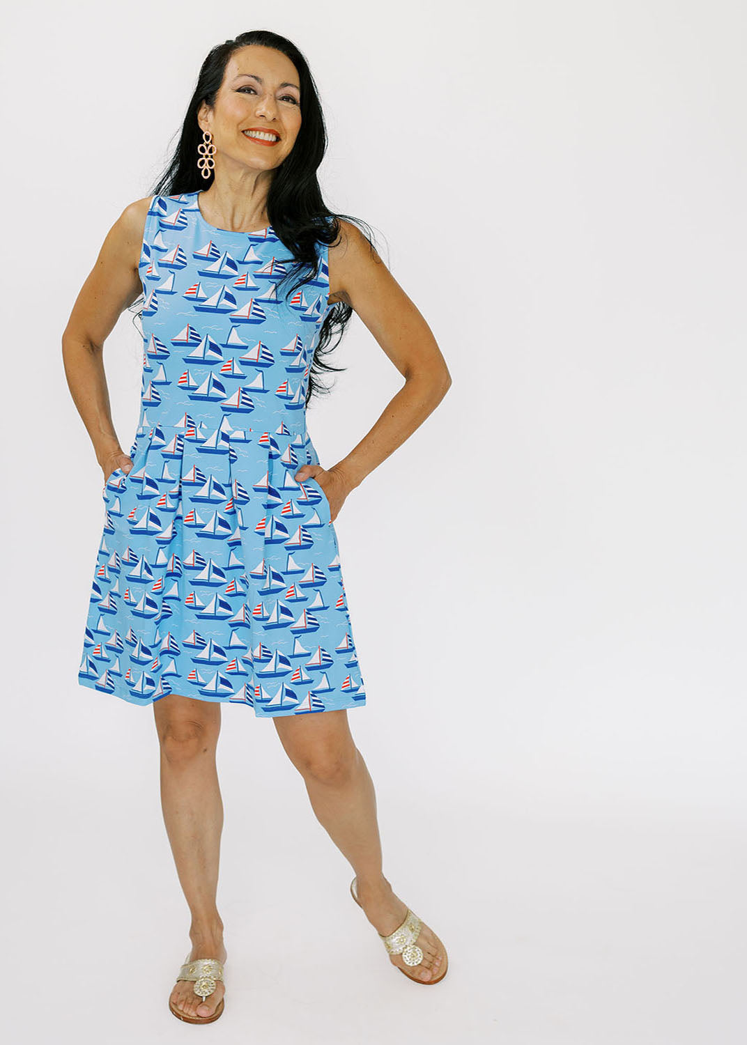 Boardwalk Dress - Regatta