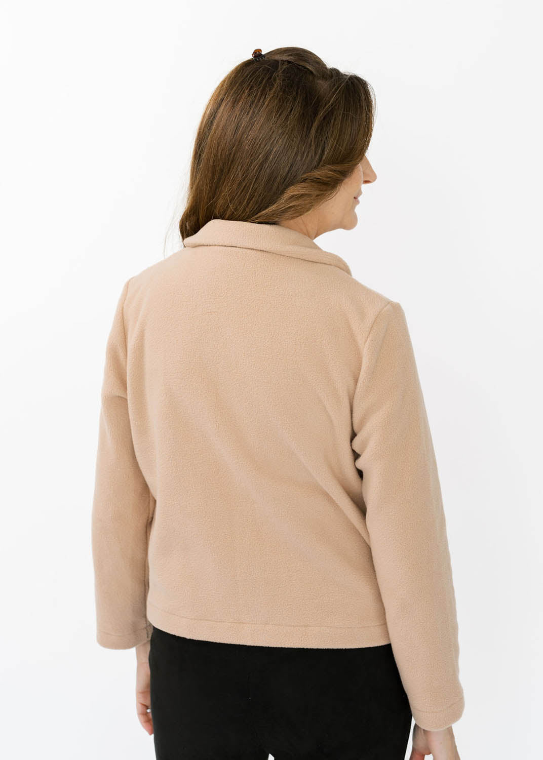 Jackie Jacket - Camel Fleece