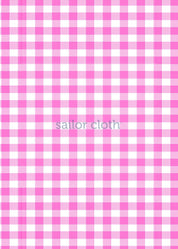 Lucille Sleeveless Dress - Pink Gingham with White Ric Rac