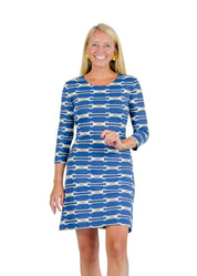 Grace Dress- Riding into Fall 2 Blue